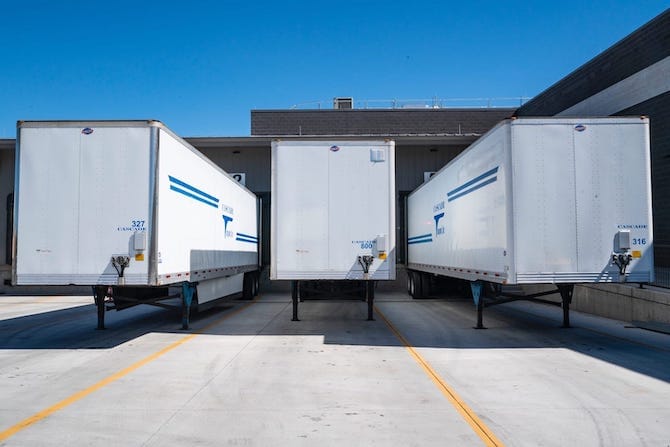 Turn Fulfillment and Distribution trailers
